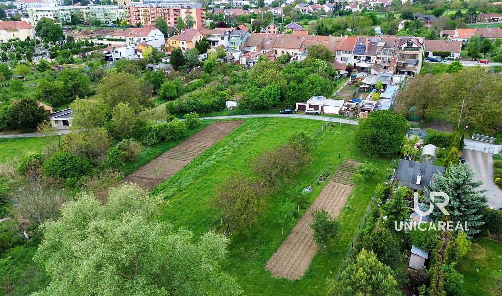Prodej zahrady 1 162 m², Rajhrad – náhled fotky 3