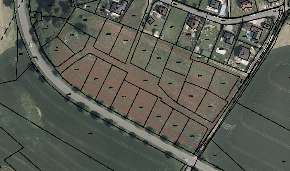 Prodej stavebního pozemku 856 m², Milín – náhled fotky 13