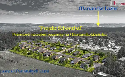 Prodej stavebního pozemku 1 165 m², Tři Sekery - Krásné, okres Cheb