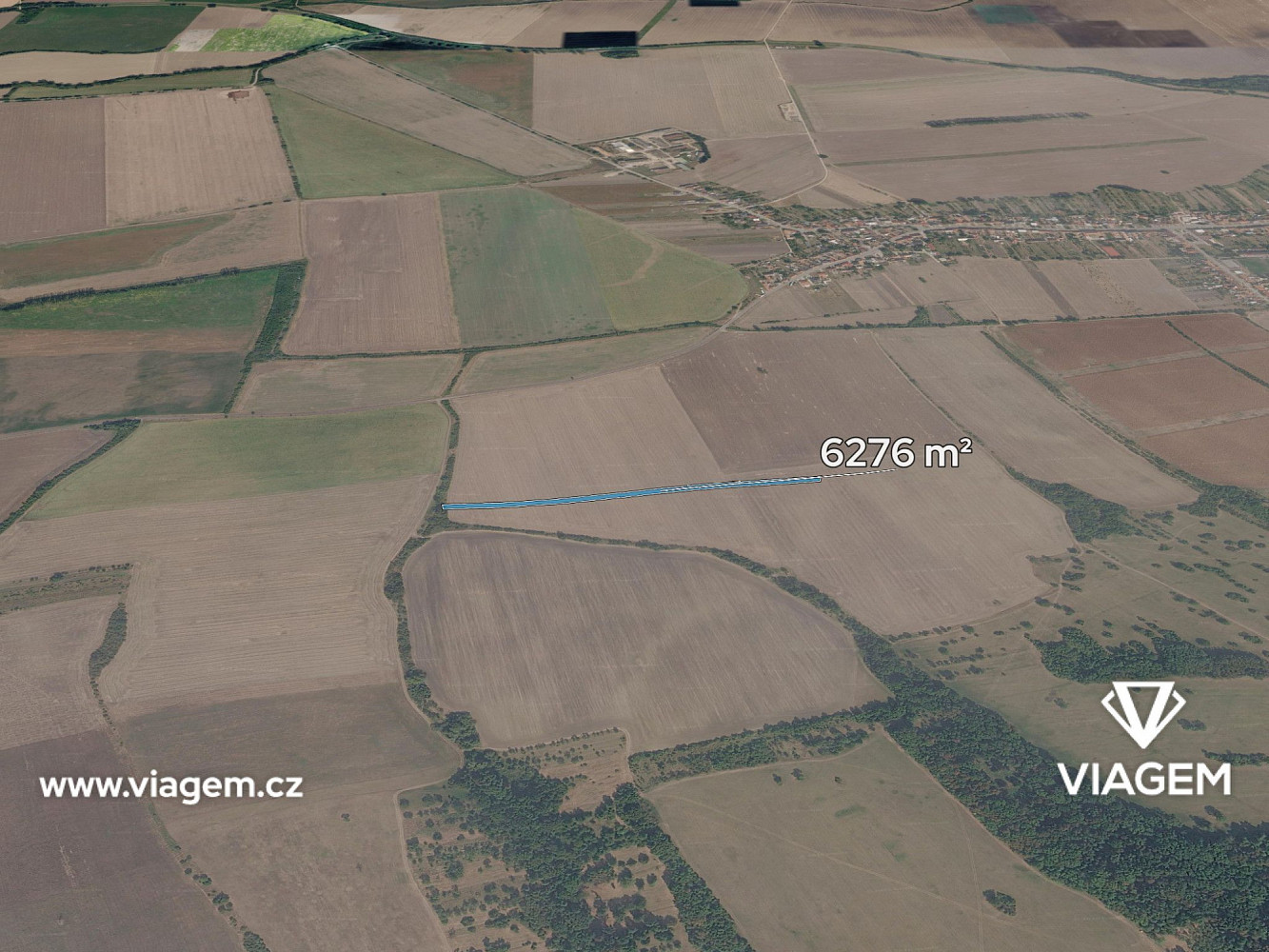 Prodej pole 6 276 m²