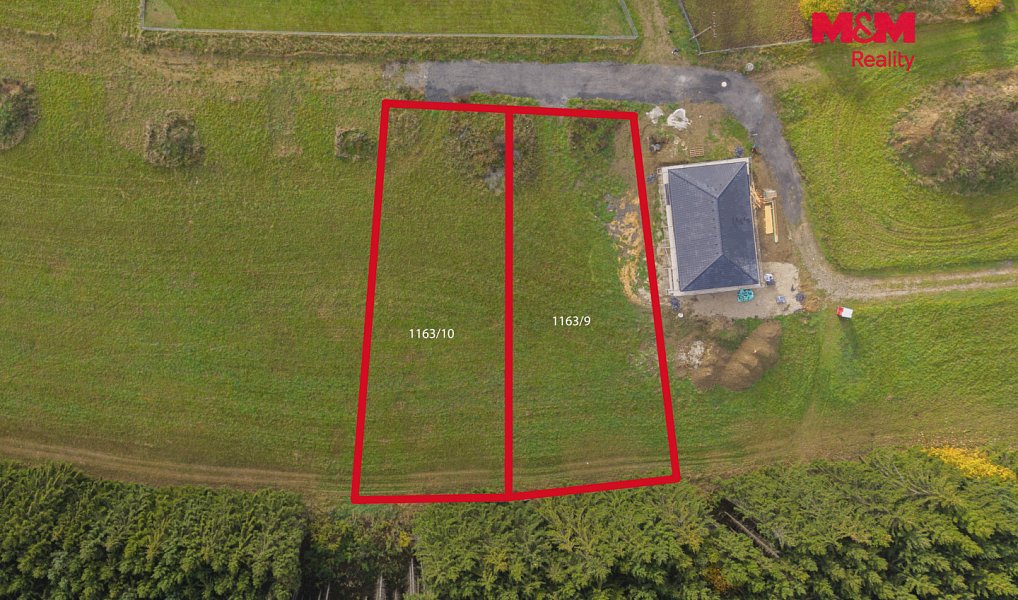 Prodej stavebního pozemku 999 m², Krásná – náhled fotky 5