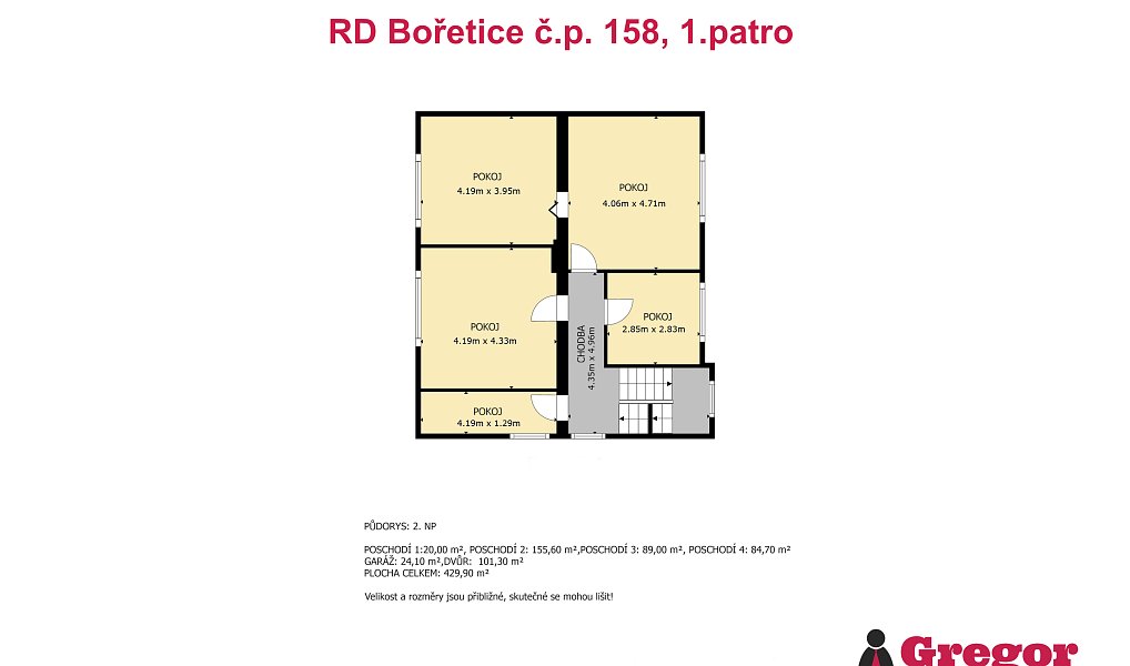 Prodej domu 139 m² s pozemkem 689 m², Bořetice – náhled fotky 9