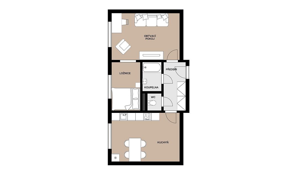 Prodej bytu 2+1 53 m², Praha – náhled fotky 15