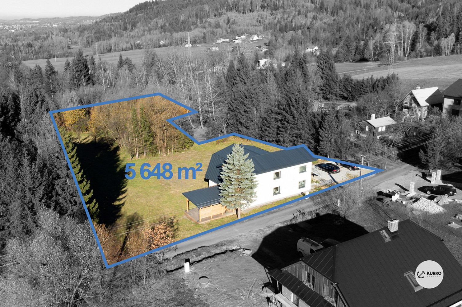 Prodej domu 200 m² s pozemkem 5 648 m²