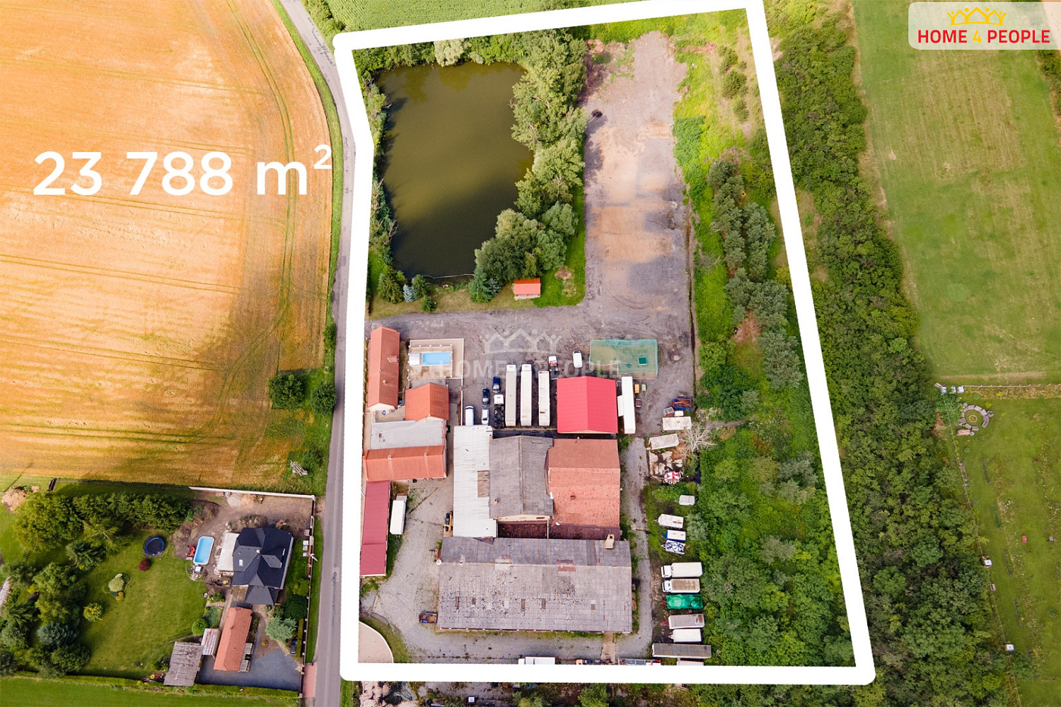 Prodej výrobních prostor 23 788 m²