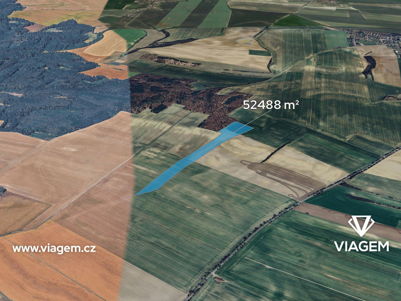 Prodej pole 17 496 m²