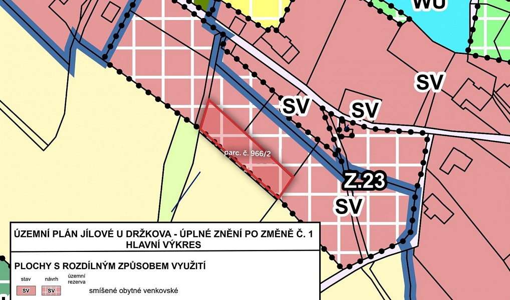 Prodej stavebního pozemku 513 m², Jílové u Držkova – náhled fotky 6