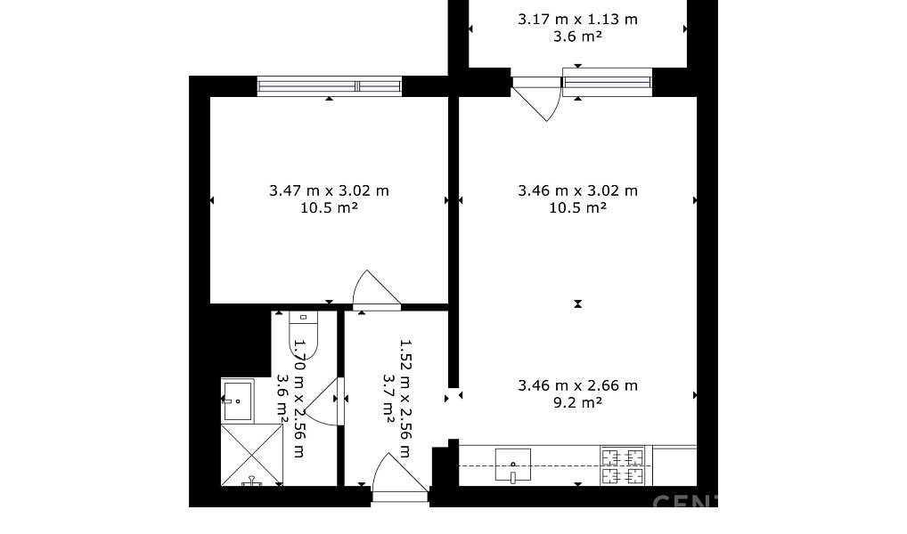 Prodej bytu 2+kk 41 m², Brno – náhled fotky 12