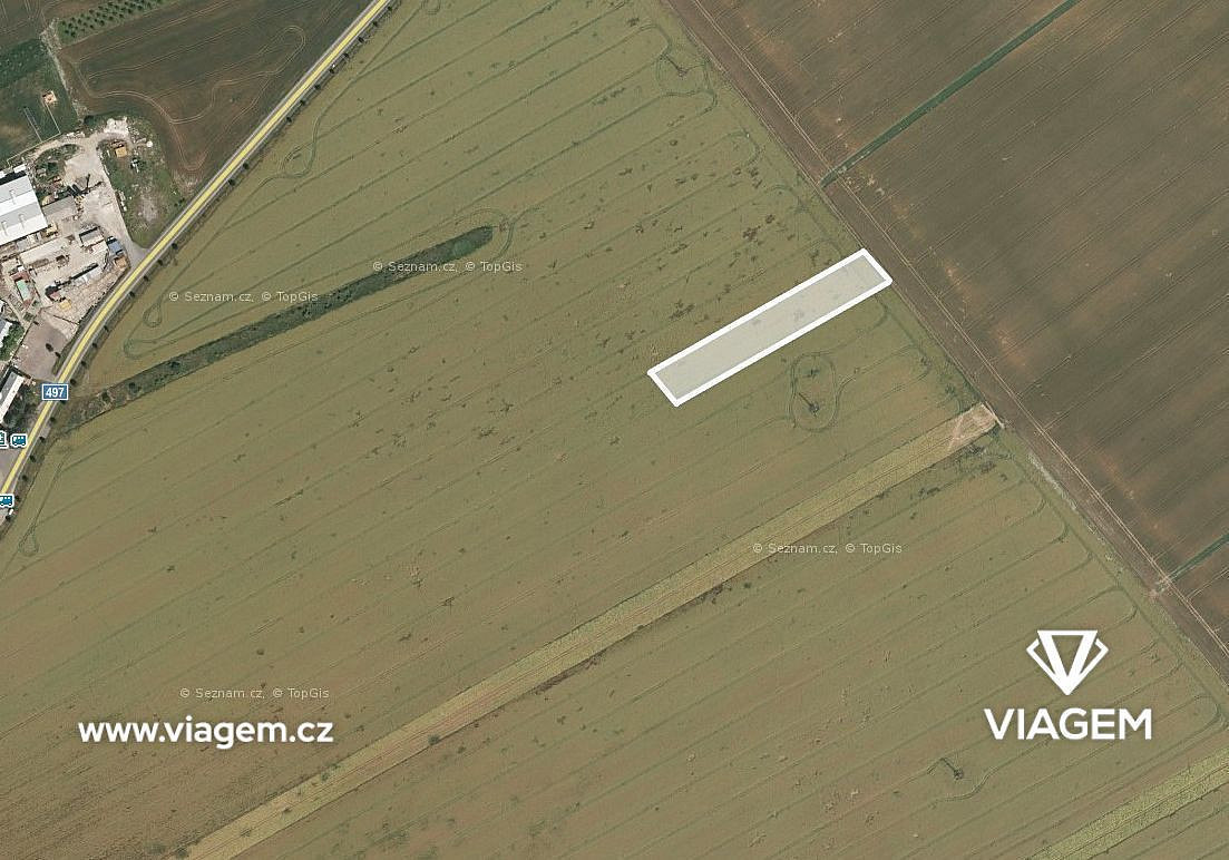 Prodej pole 616 m²