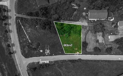 Prodej stavebního pozemku 813 m², Luční, Dolní Ředice, okres Pardubice