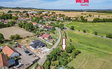 Prodej stavebního pozemku 636 m², Novosedly, okres Strakonice
