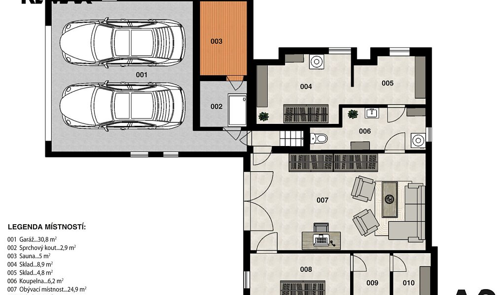 Prodej domu 256 m² s pozemkem 894 m², Zvole – náhled fotky 19