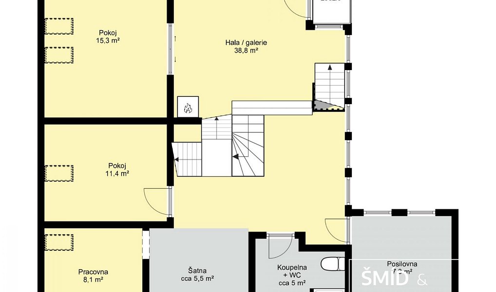 Prodej domu 187 m² s pozemkem 111 m², Kouřim – náhled fotky 30