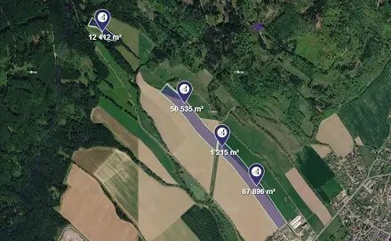 Prodej pole 22 010 m², Rapotín, okres Šumperk