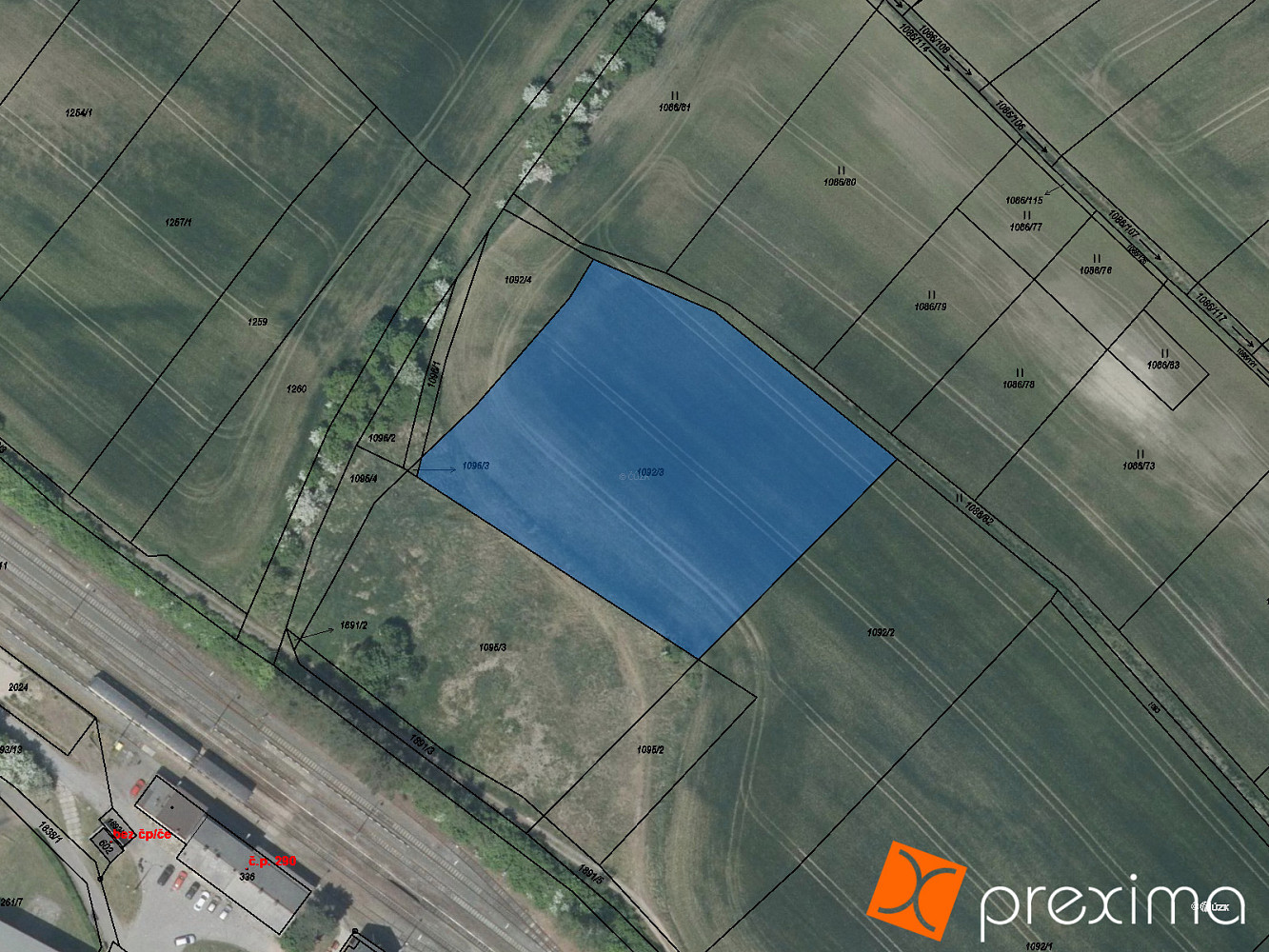 Prodej komerčního pozemku 4 578 m²