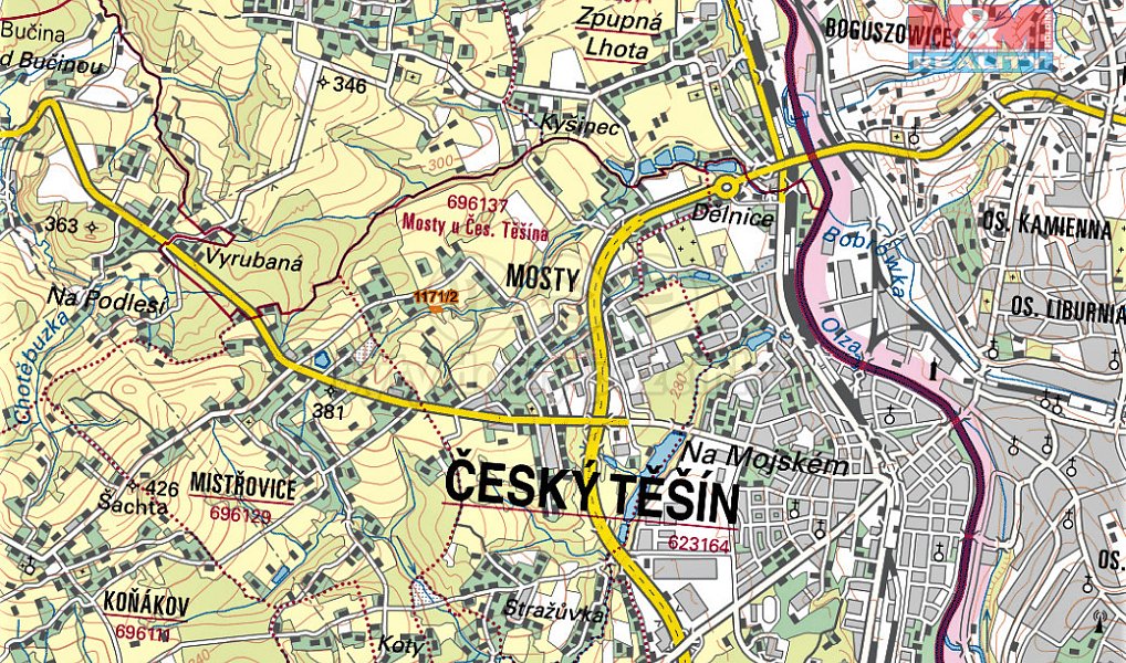 Prodej lesa 3 156 m², Český Těšín – náhled fotky 3