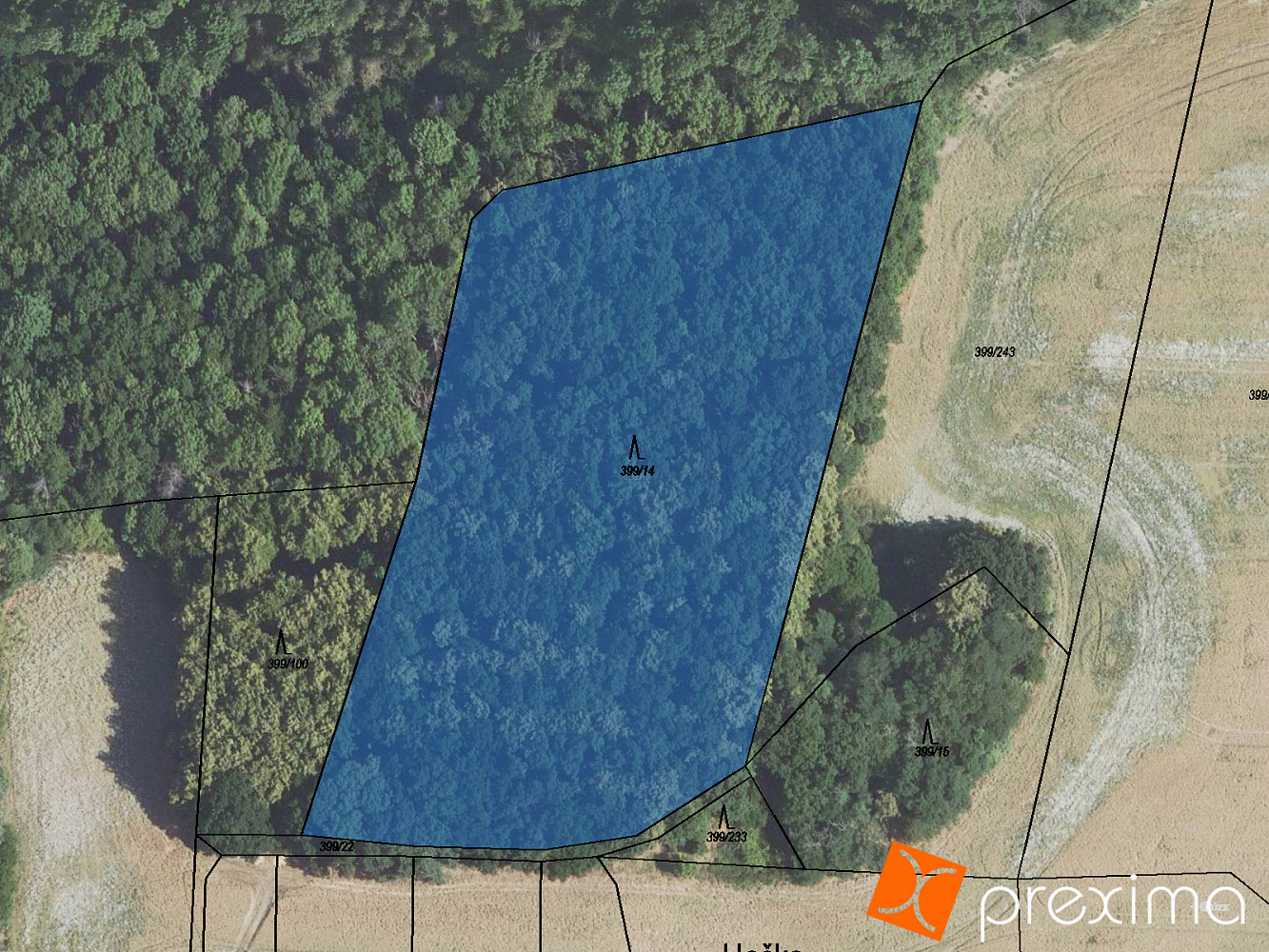 Prodej pole 5 826 m²