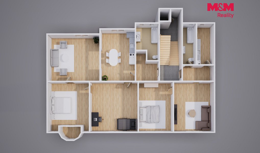 Prodej nájemního domu, činžáku 596 m², Osek – náhled fotky 19
