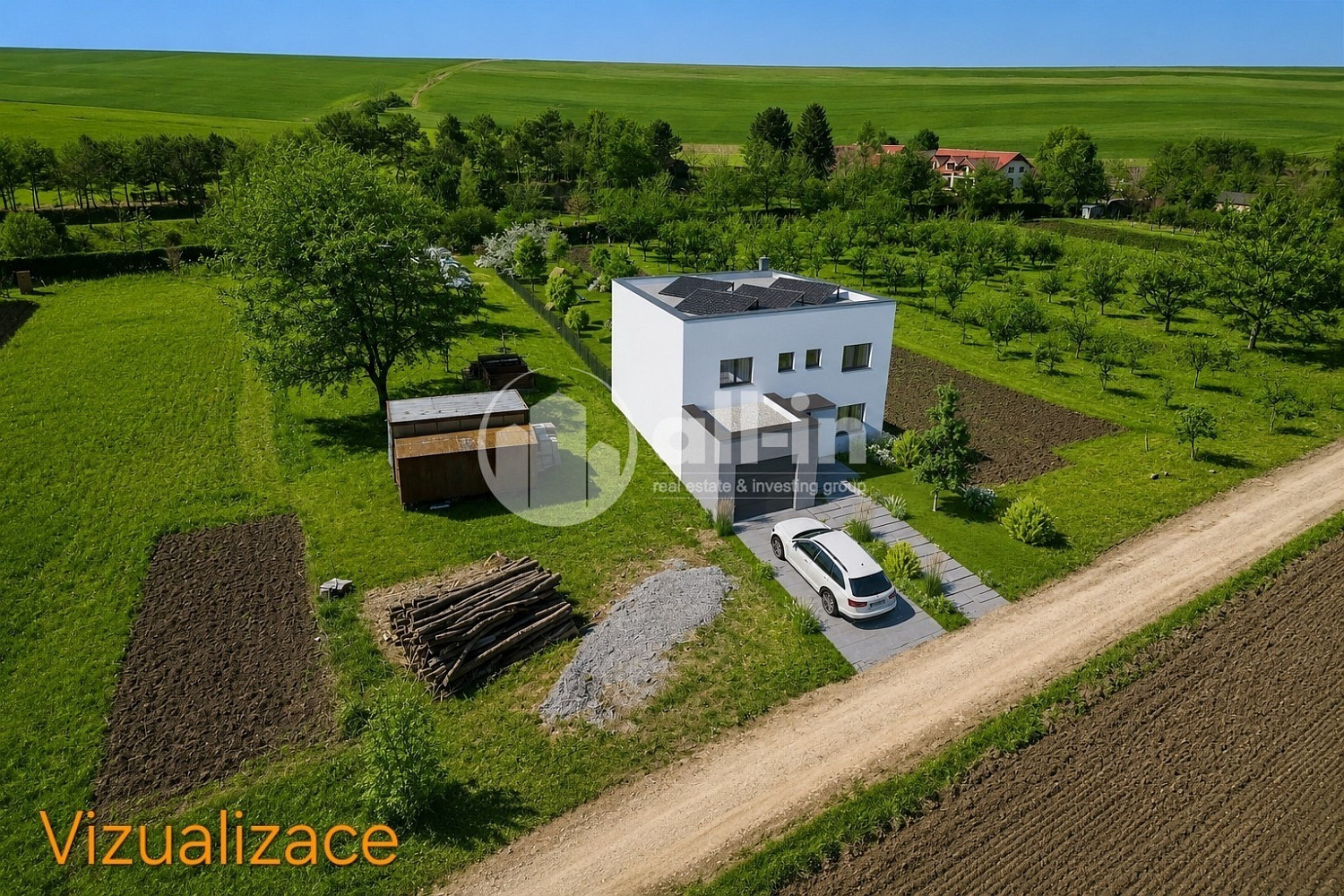 Prodej stavebního pozemku 1 105 m²