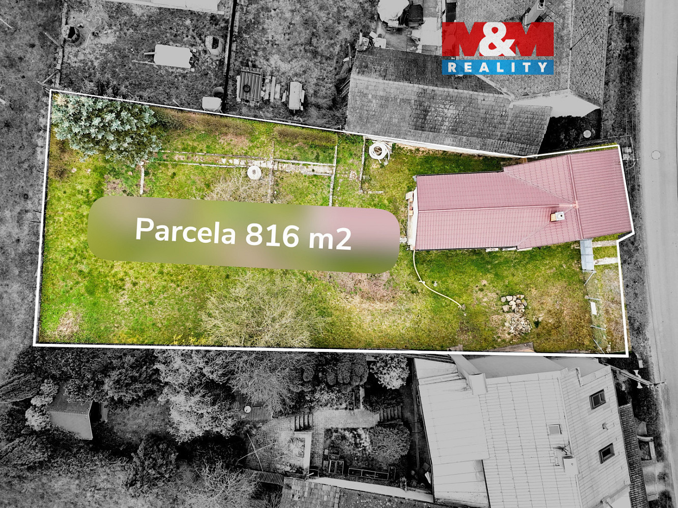 Prodej stavebního pozemku 816 m²