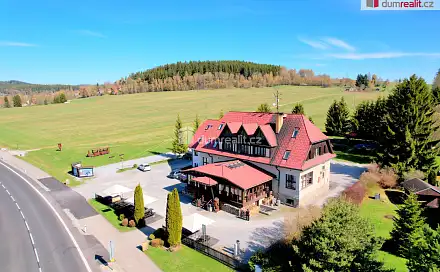 Prodej ubytovacího objektu 1 320 m², Horní Planá - Hůrka, okres Český Krumlov