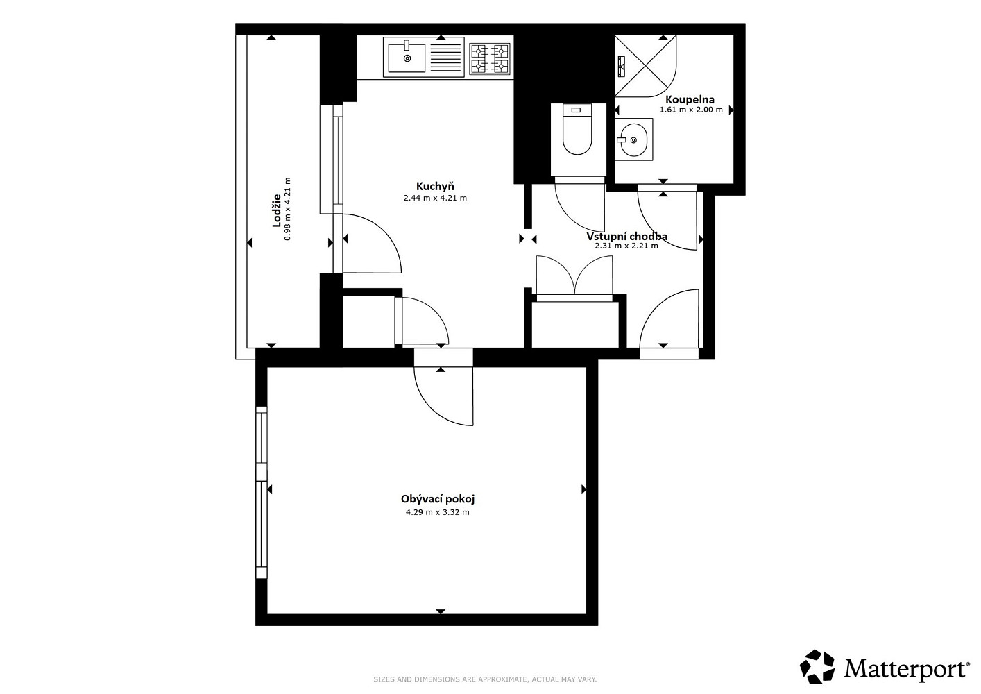 Prodej bytu 1+1 36 m² – fotografie 2