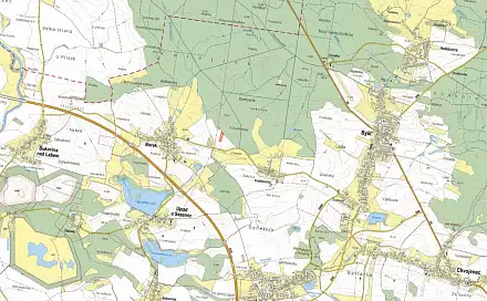 Prodej pole 5 268 m², Býšť - Hrachoviště, okres Pardubice
