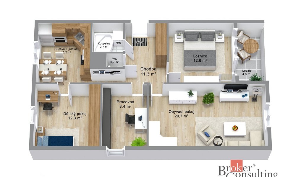 Prodej bytu 4+1 79 m², Sokolov – náhled fotky 12