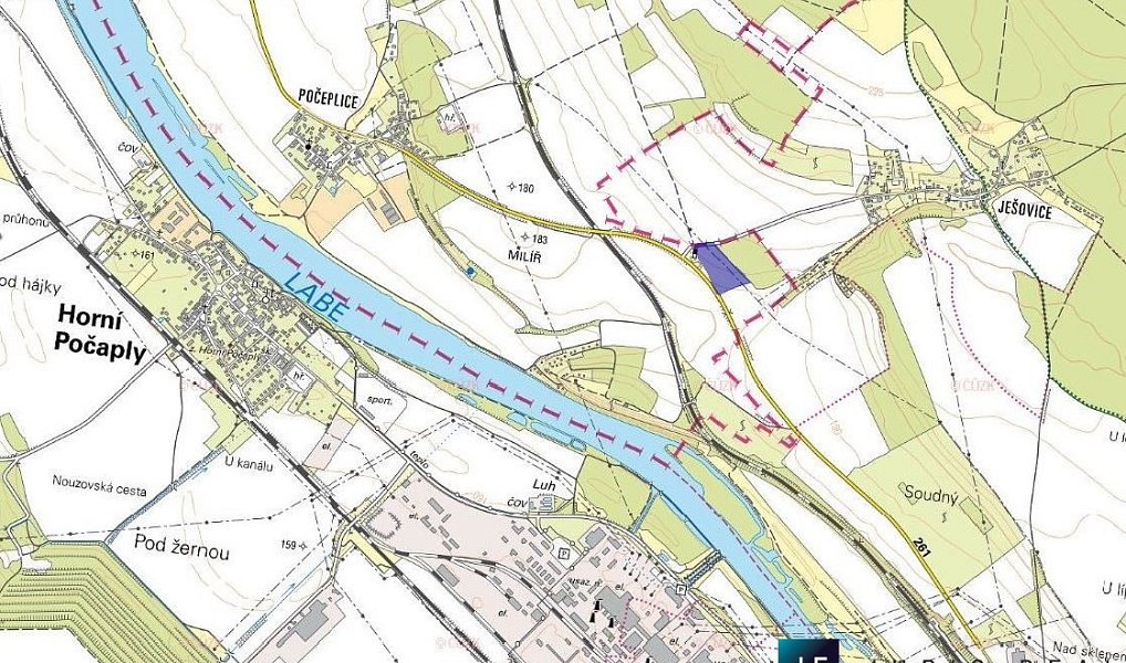 Pronájem pole 20 544 m², Štětí – náhled fotky 4