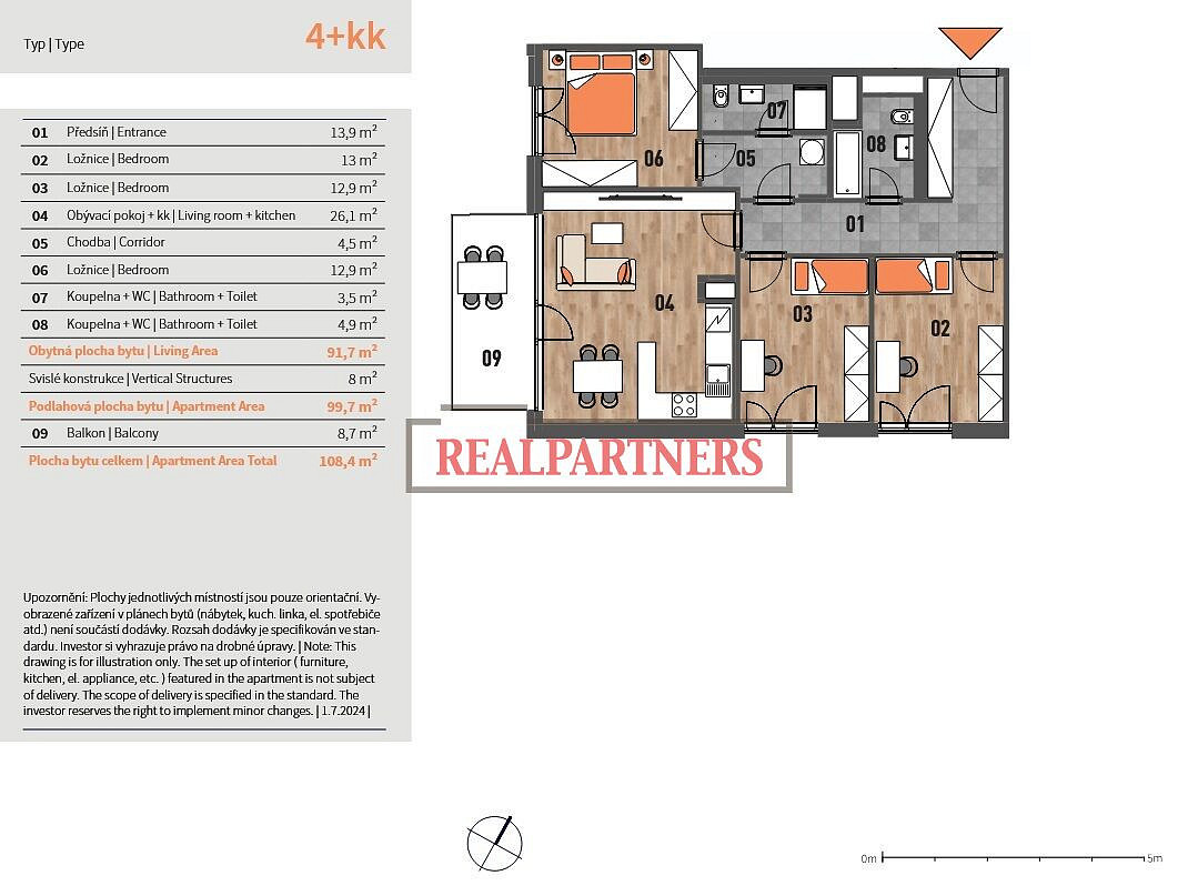 Prodej bytu 4+kk 100 m² — photo 2