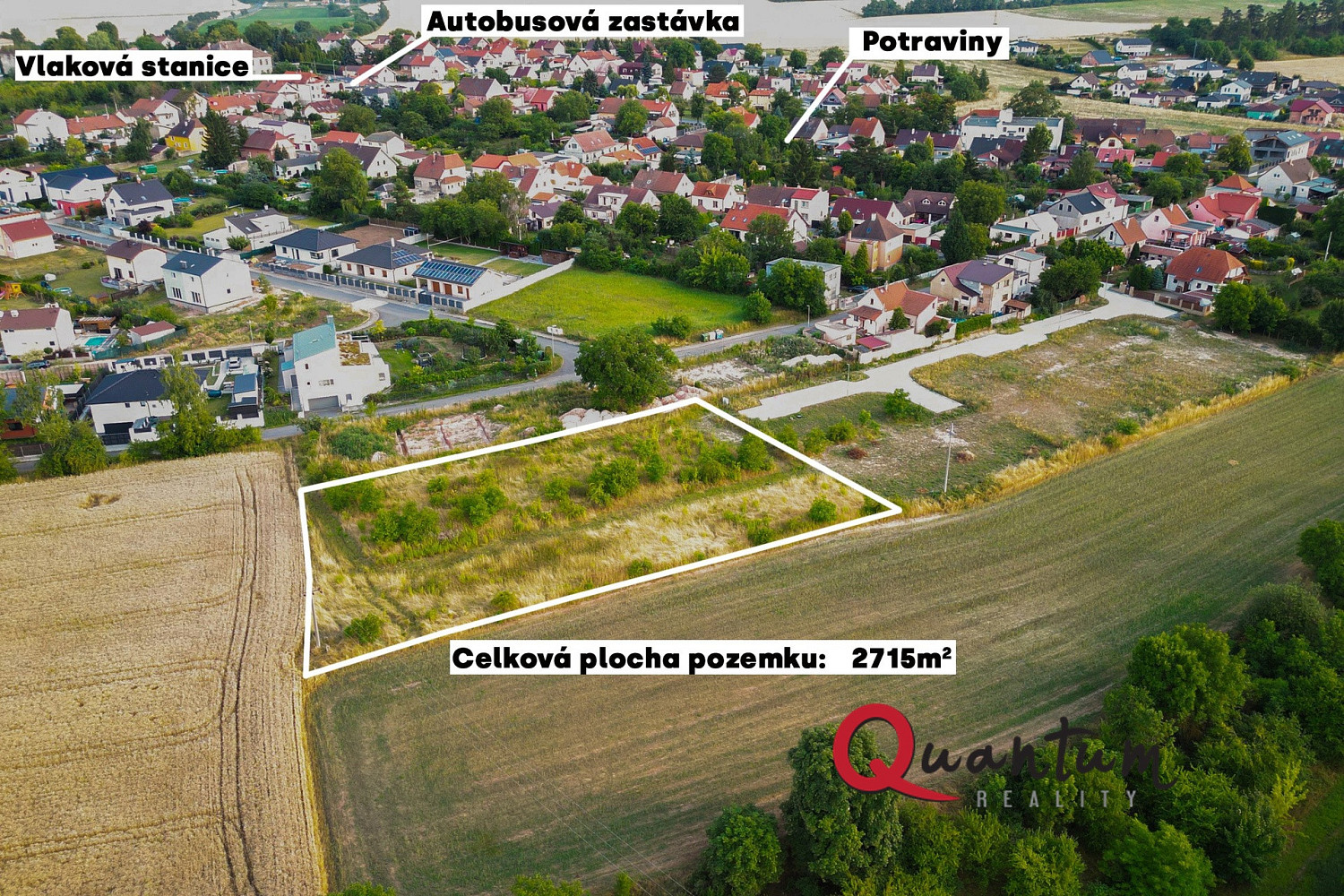 Prodej stavebního pozemku 2 715 m² — photo 2