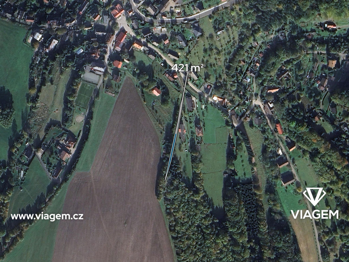 Prodej pole 421 m² – fotografie 2