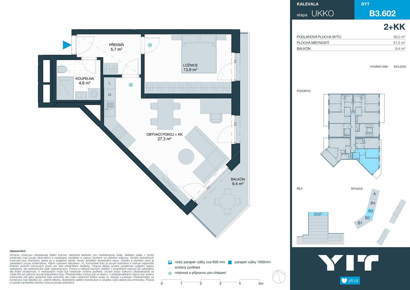 Prodej bytu 2+kk 52 m² – fotografie 2
