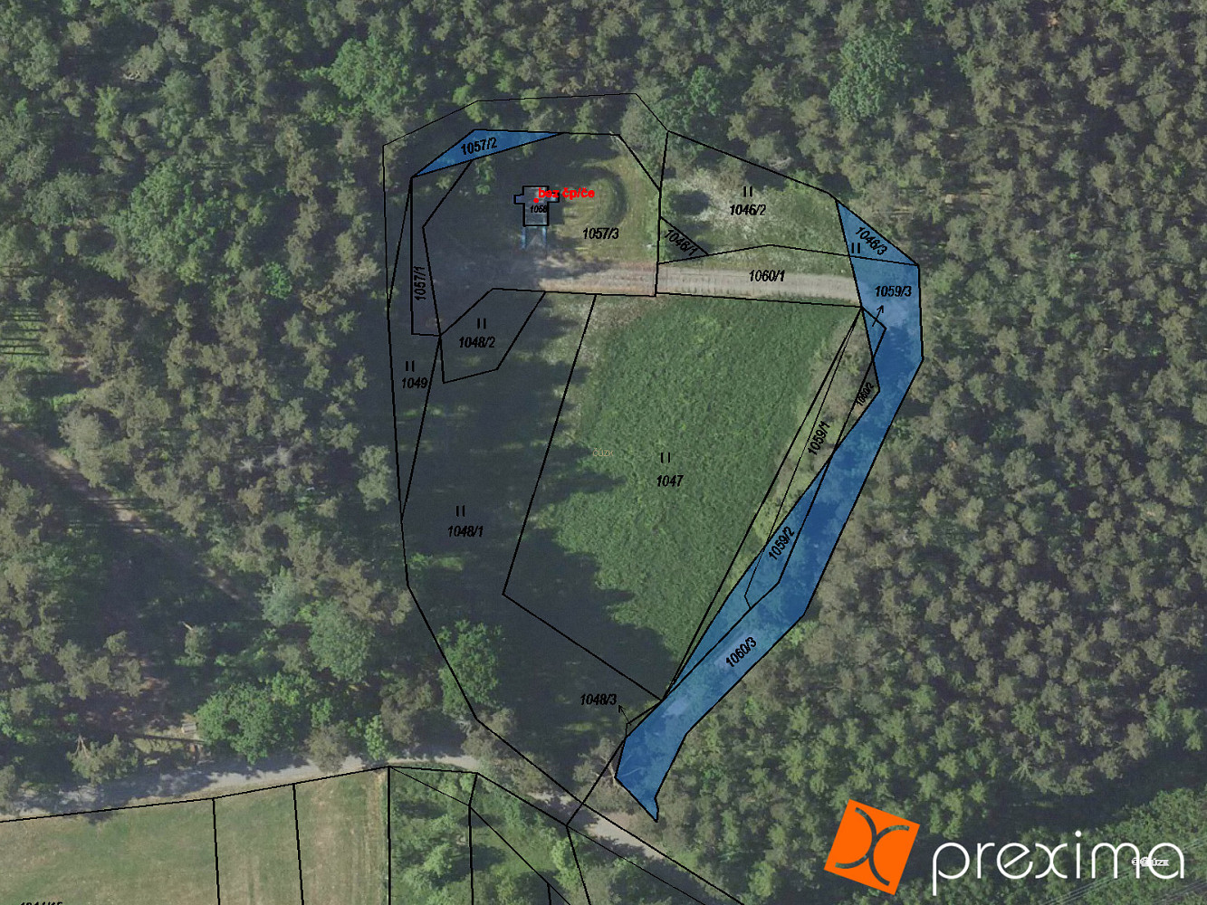 Prodej lesa 10 721 m² – fotografie 2