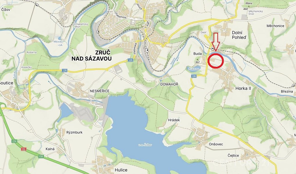 Prodej stavebního pozemku 1 493 m², Horka II – náhled fotky 13