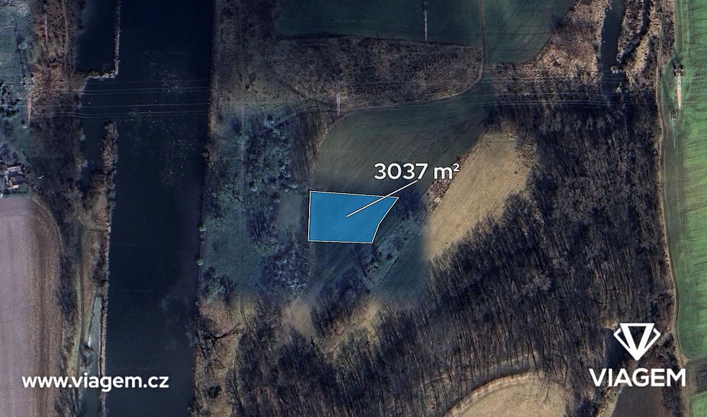 Prodej pole 1 012 m², Nová Ves – náhled fotky 2