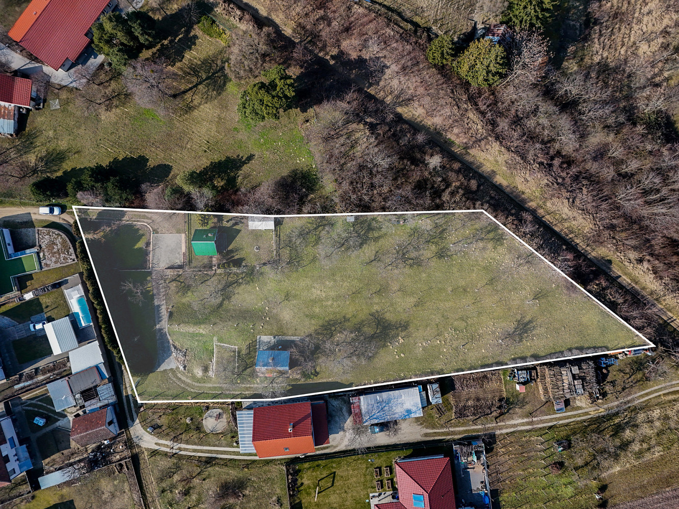 Prodej stavebního pozemku 3 600 m² – fotografie 3