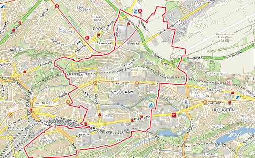 Prodej pozemku 8 993 m², Praha 3