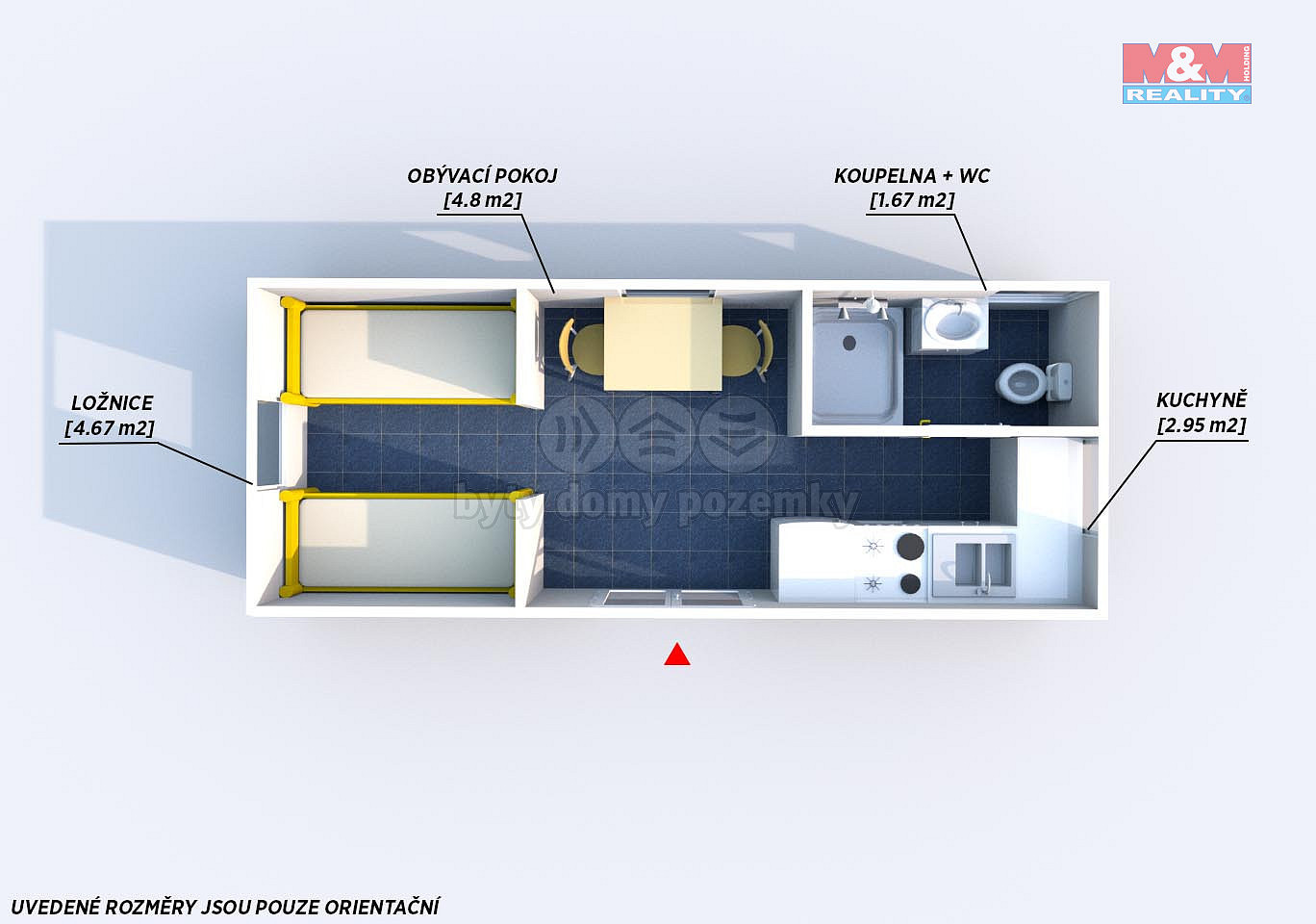 Prodej maringotky, 14 m2, letkov — photo 5