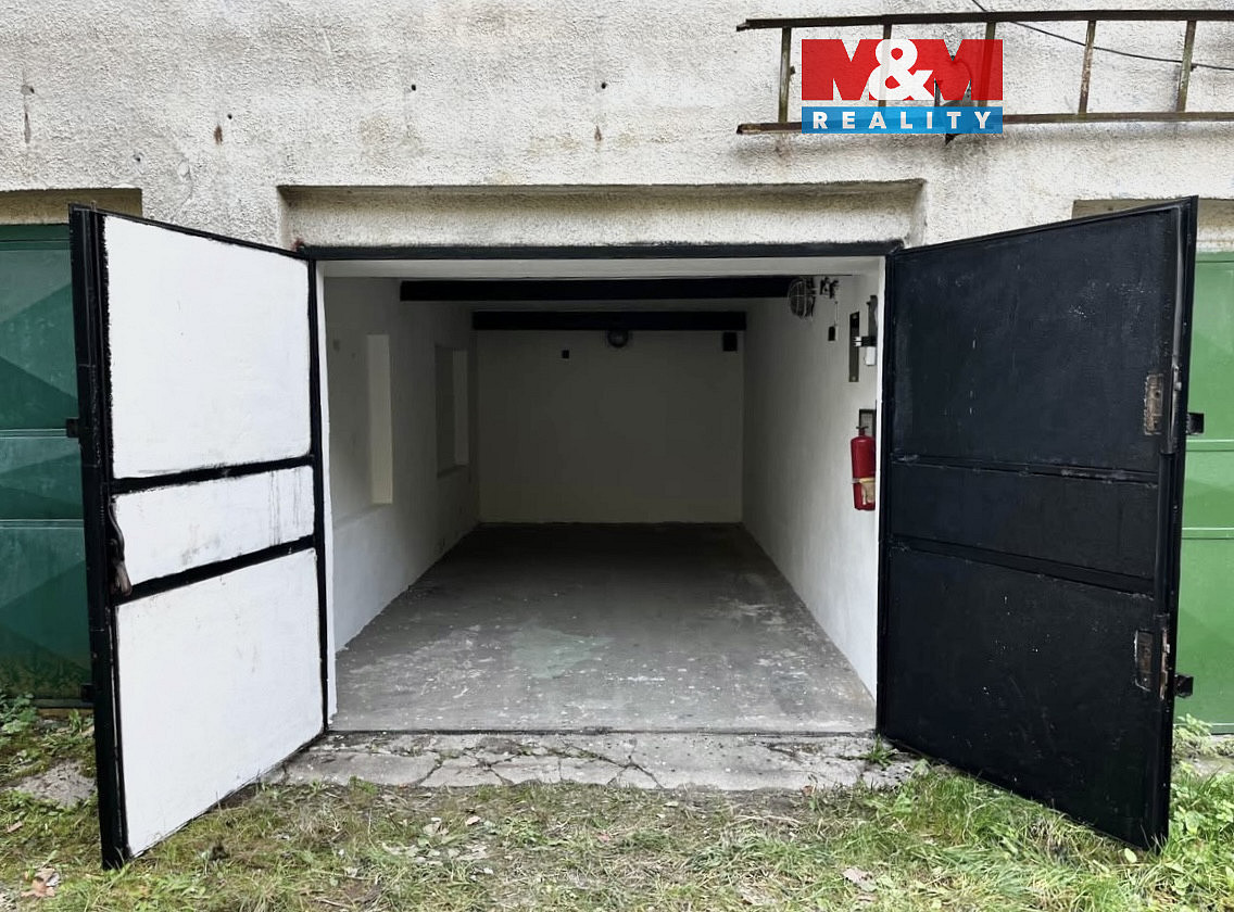 Prodej garáže, 19 m2, dv, chomutov, ul. bezručova