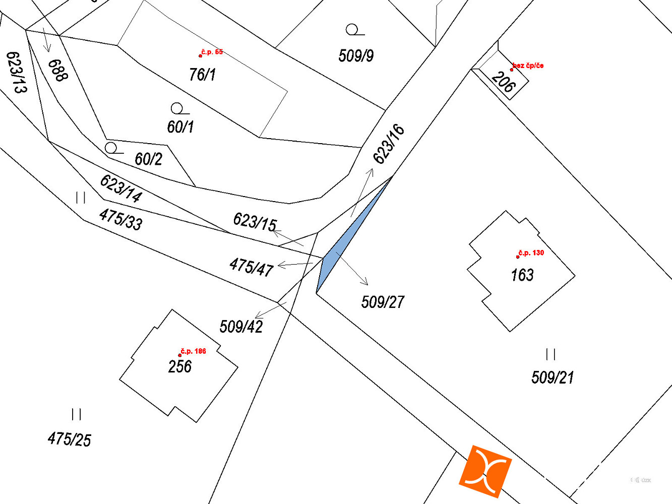 Prodej zahrady 22 m² – fotografie 2