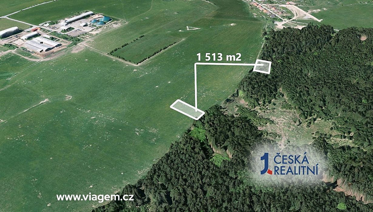 Prodej pole 1 386 m² – fotografie 2
