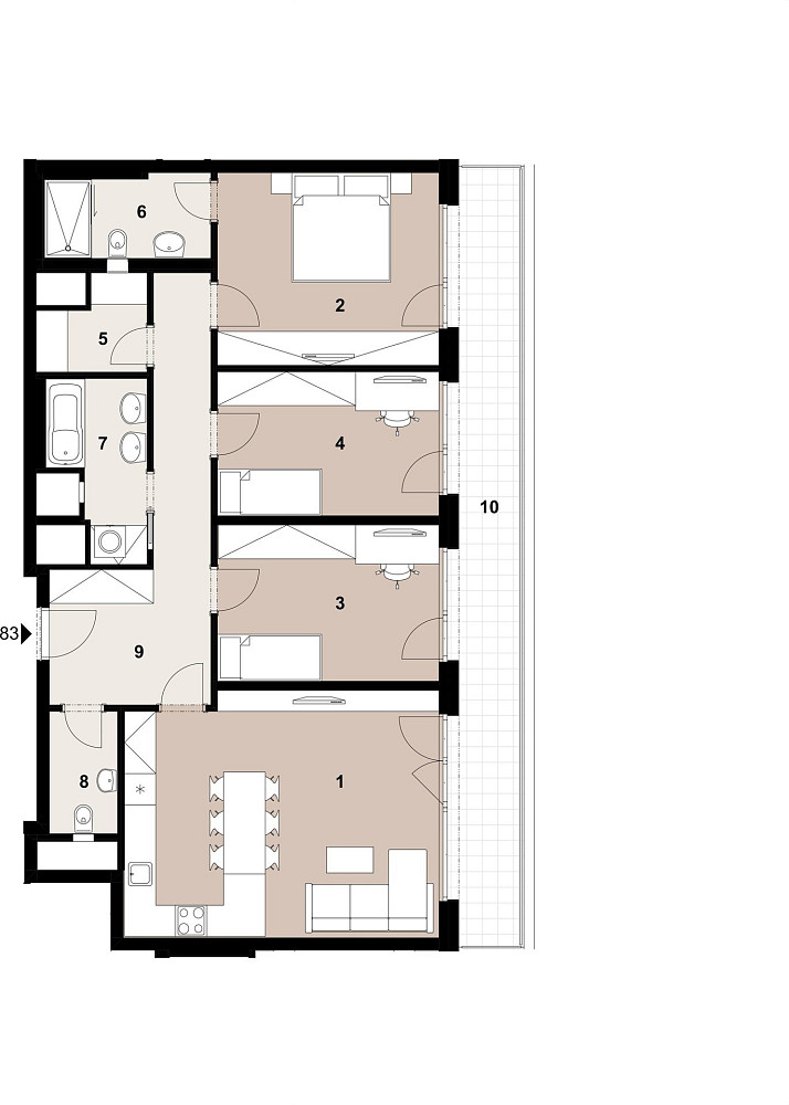Prodej bytu 4+kk 99 m² – fotografie 2
