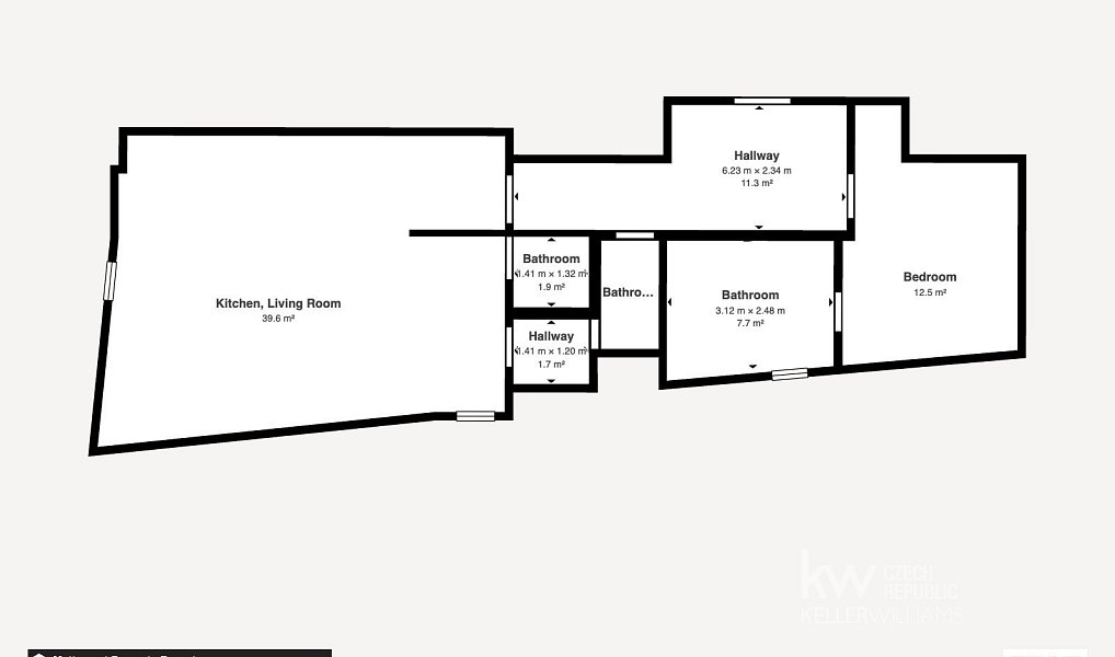 Pronájem bytu 2+kk 82 m², Praha – náhled fotky 15