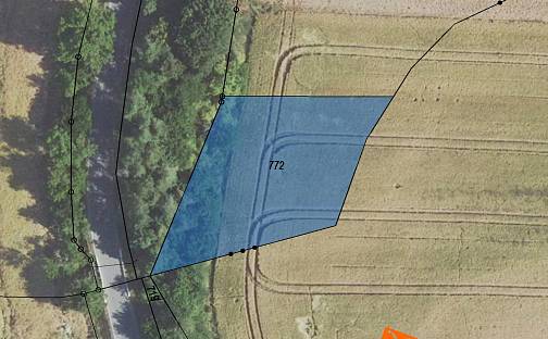 Prodej pole 1 043 m², Makotřasy, okres Kladno