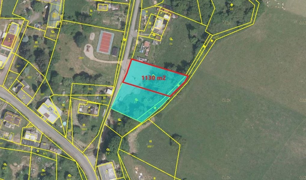 Prodej stavebního pozemku 1 130 m², Brniště – náhled fotky 8