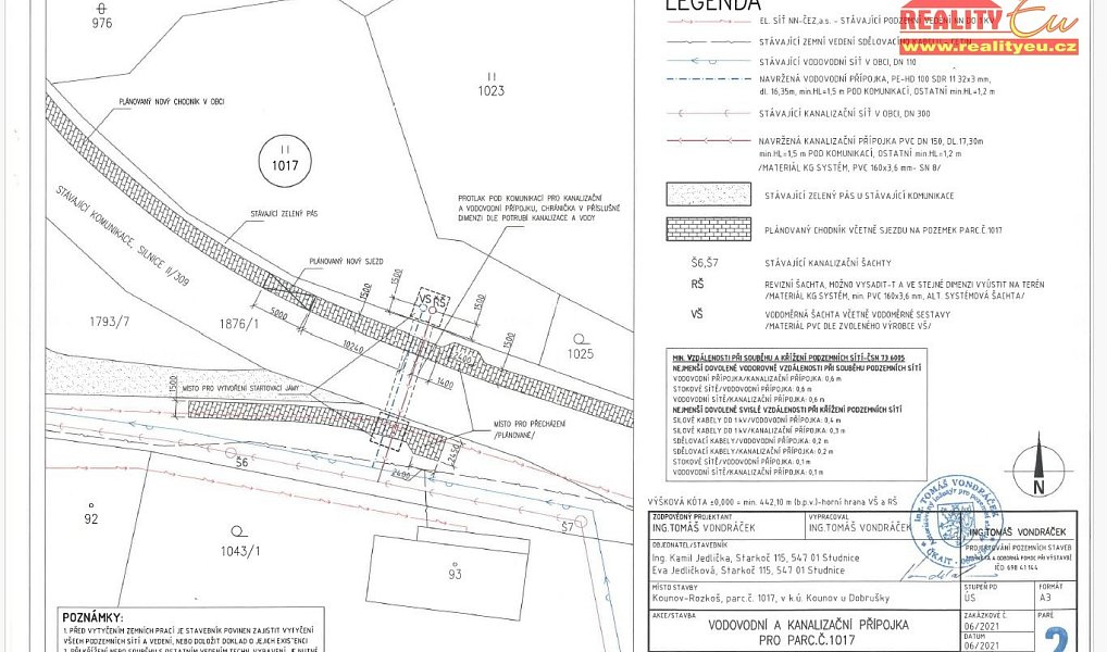 Prodej stavebního pozemku 747 m², Kounov – náhled fotky 8