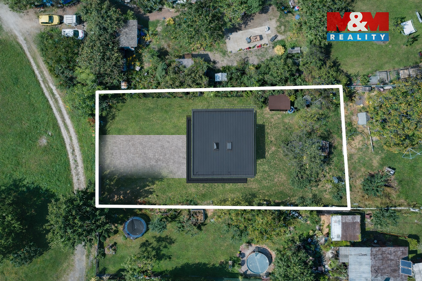 Prodej stavebního pozemku 798 m² – fotografie 3