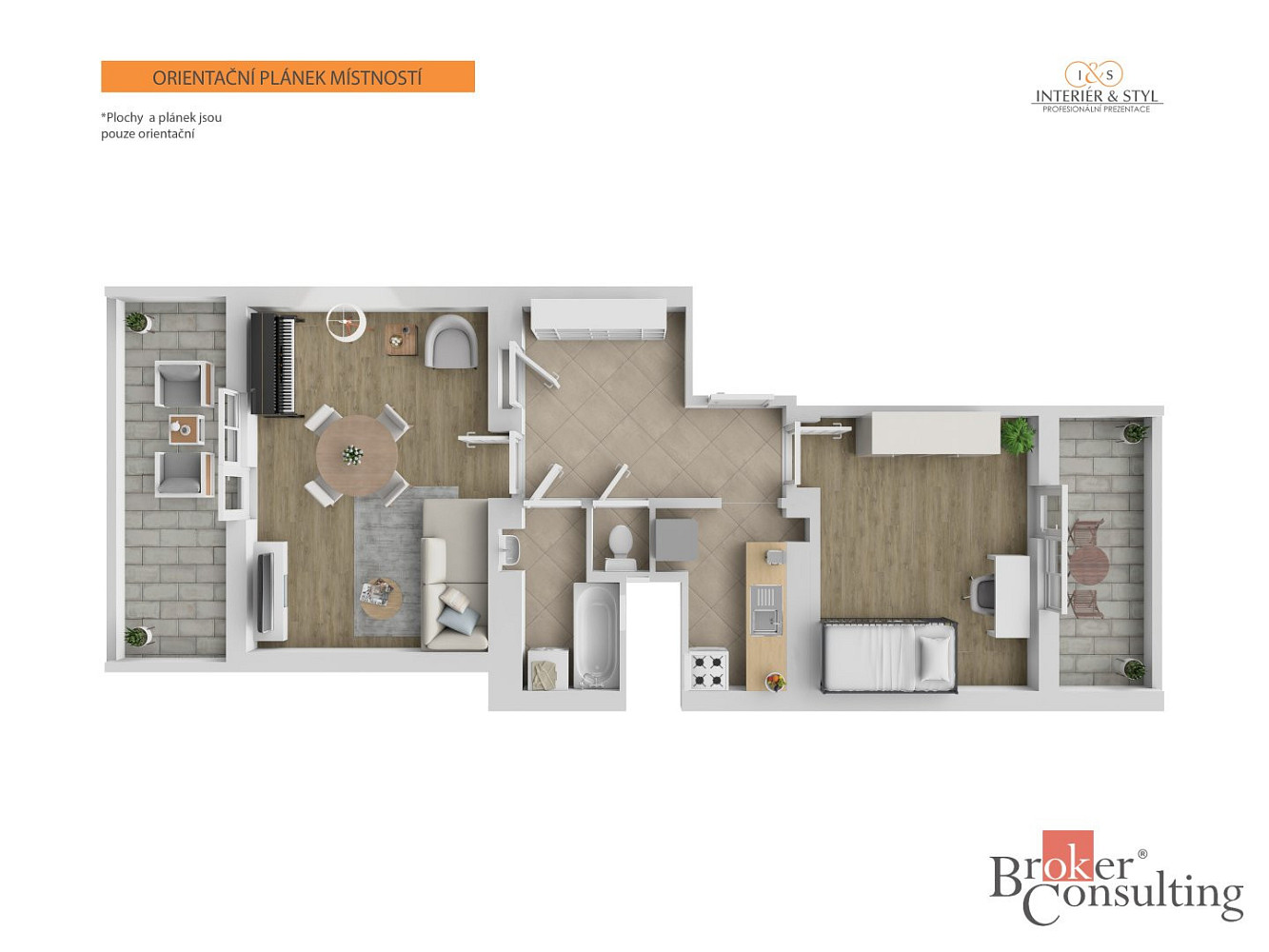 Prodej bytu 2+1 54 m² — photo 3