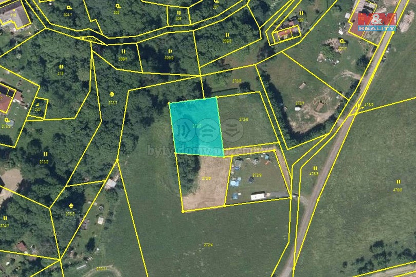 Prodej stavebního pozemku 777 m²